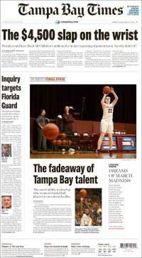 Portada de Tampa Bay Times (USA)