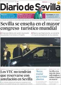 Portada de Diario de Sevilla (Spain)