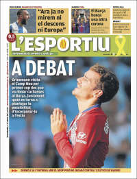 Portada de L'Esportiu (Espa&ntilde;a)