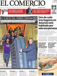 Portada de El Comercio - Gijón (Espa&ntilde;a)