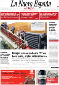 Portada de La Nueva España - Gijón (Espa&ntilde;a)