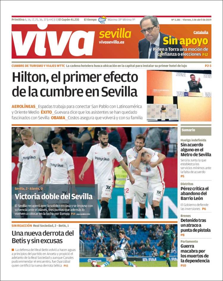Portada de Viva Sevilla (Espa&ntilde;a)