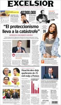 Portada de Excelsior (M&eacute;xico)