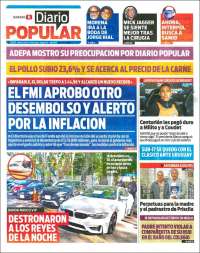 Portada de Diario Popular (Argentina)