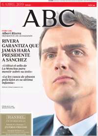 Portada de ABC (España)