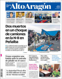 Portada de Diario del AltoAragón (España)