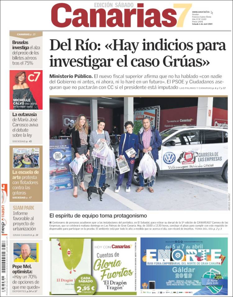 Portada de Canarias 7 - Fuerteventura (Espa&ntilde;a)