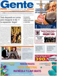 Portada de Gente en Burgos (España)