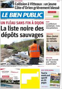 Portada de Le Bien Public (Francia)