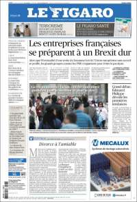 Portada de Le Figaro (Francia)