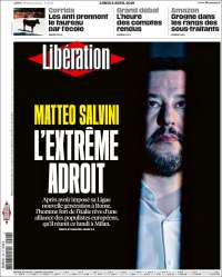 Portada de Libération (Francia)