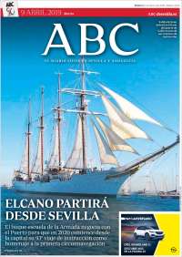 Portada de ABC - Sevilla (España)