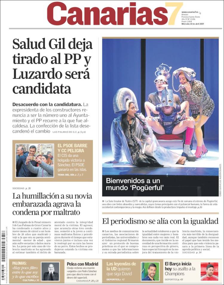 Portada de Canarias 7 - Fuerteventura (Espa&ntilde;a)