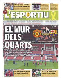 Portada de L'Esportiu (Espa&ntilde;a)