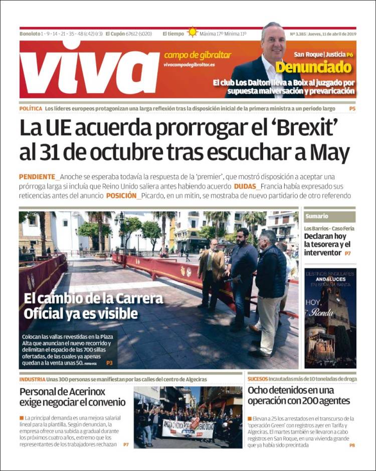 Portada de Viva Campo de Gibraltar (España)