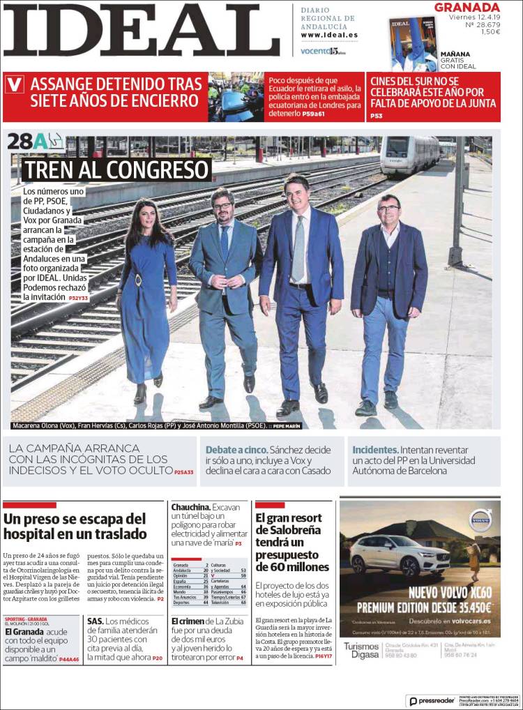 Portada de Ideal (Espa&ntilde;a)