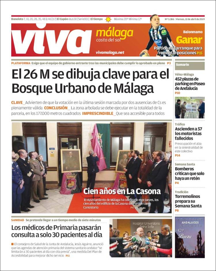 Portada de Viva Málaga (Espa&ntilde;a)