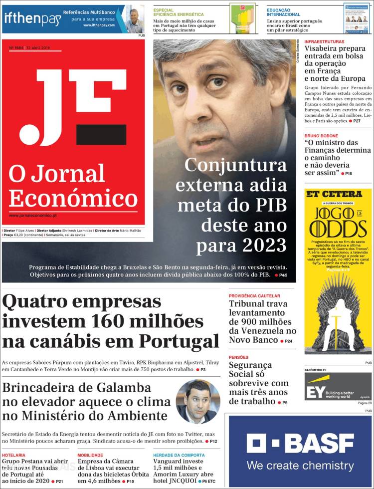 Portada de Oje (Portugal)