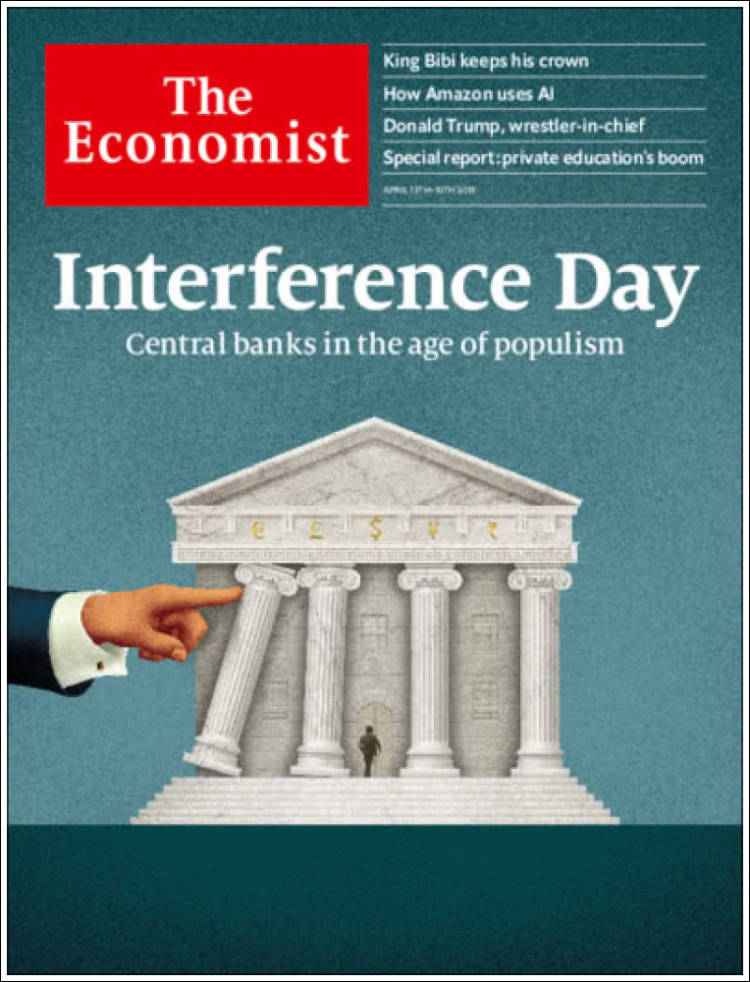 Portada de The Economist (Reino Unido)