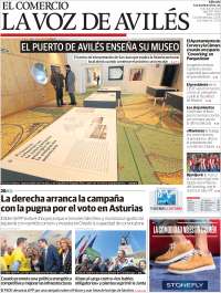 Portada de El Comercio - Avilés (Espa&ntilde;a)