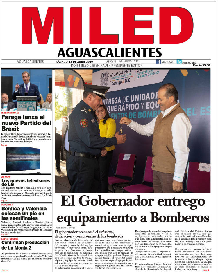 Portada de Miled - Aguascalientes (Mexico)