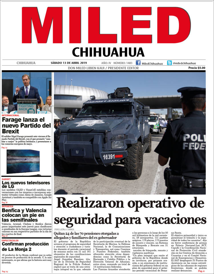 Portada de Miled - Chihuahua (Mexico)
