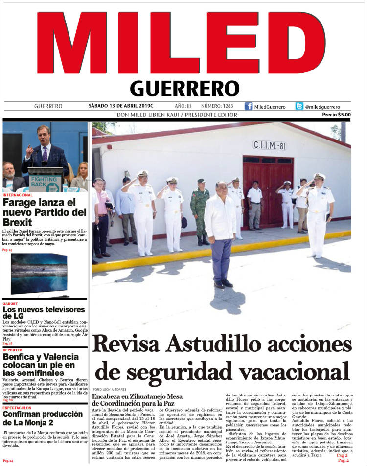 Portada de Miled - Guerrero (Mexico)