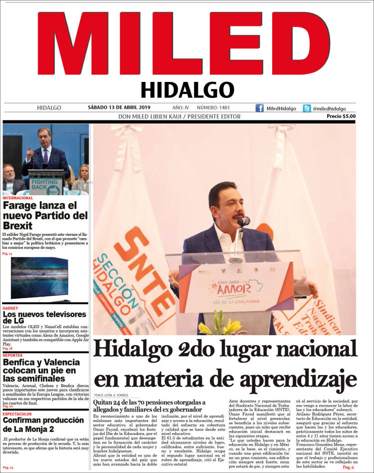 Portada de Miled - Hidalgo (Mexico)