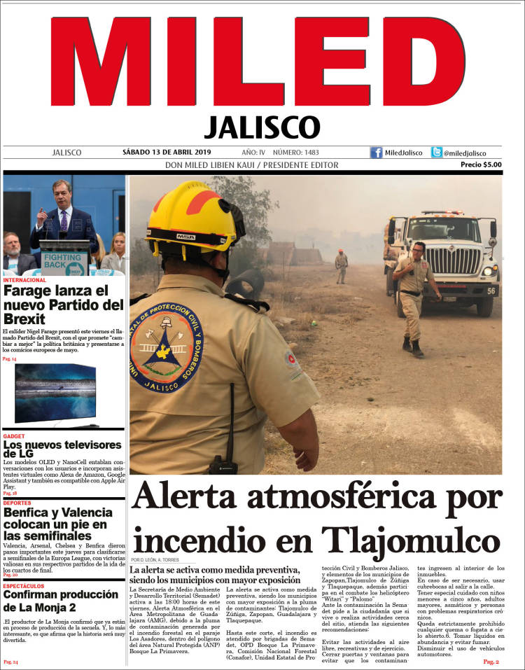 Portada de Miled - Jalisco (Mexico)