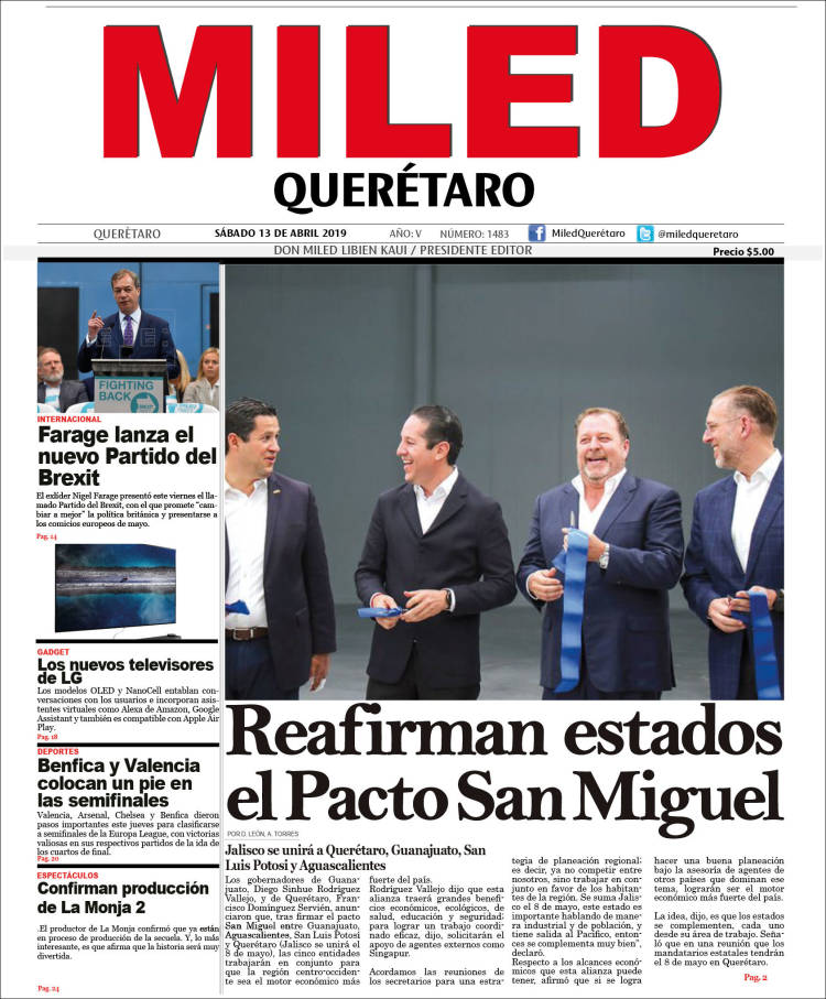 Portada de Miled - Querétaro (Mexico)