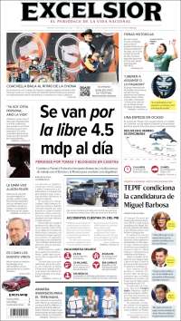 Portada de Excelsior (Mexico)