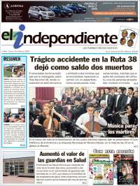 Portada de El Independiente (Argentina)