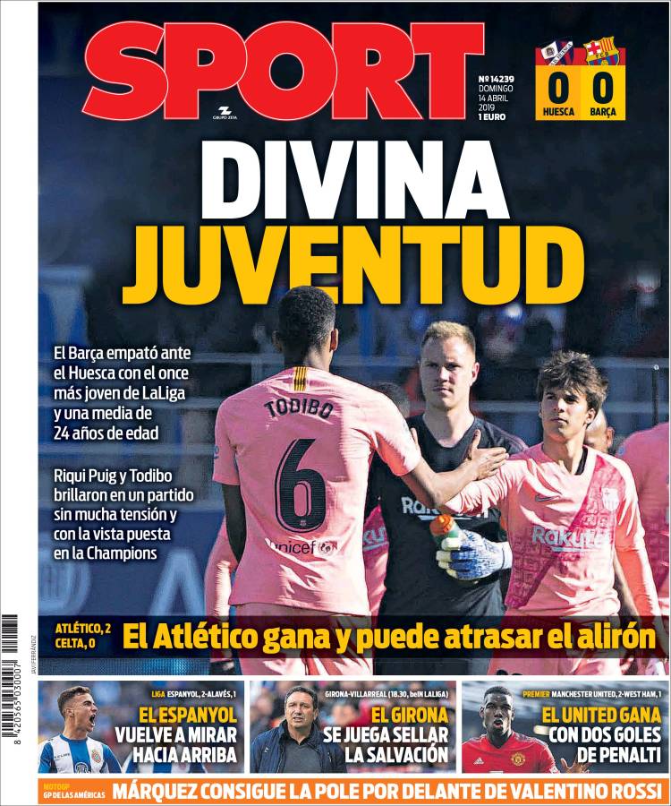 Portada de Sport (España)