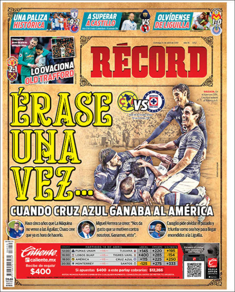 Portada de Record (M&eacute;xico)