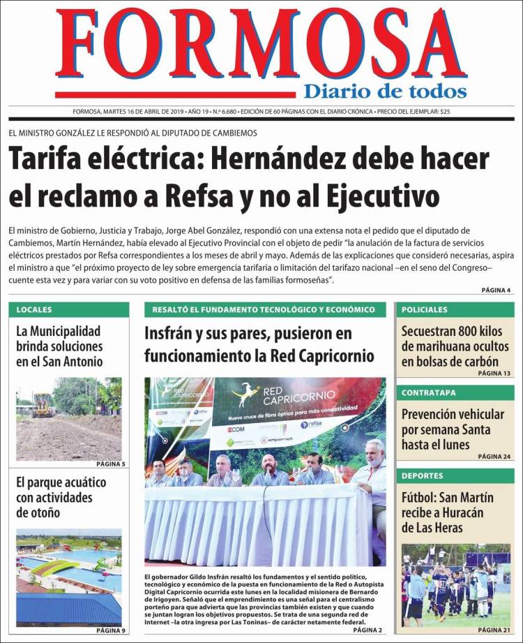 Portada de Formosa (Argentina)