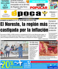 Portada de Diario Época (Argentina)