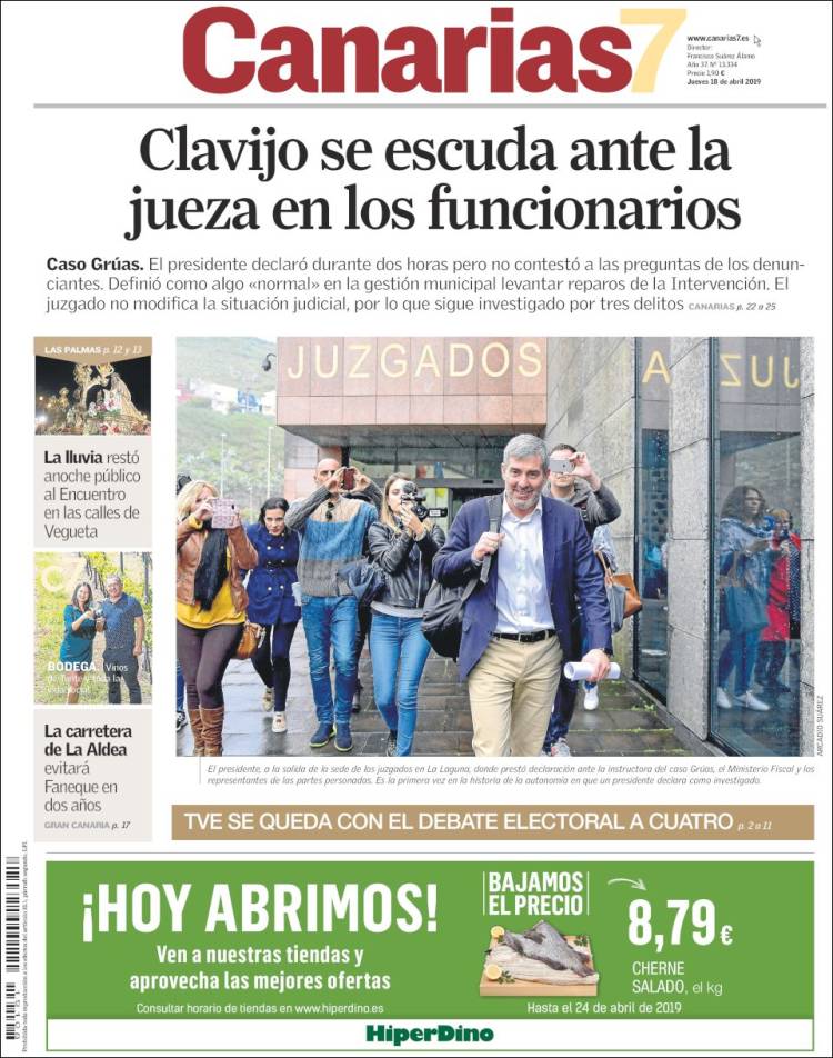 Portada de Canarias 7 - Fuerteventura (Espa&ntilde;a)