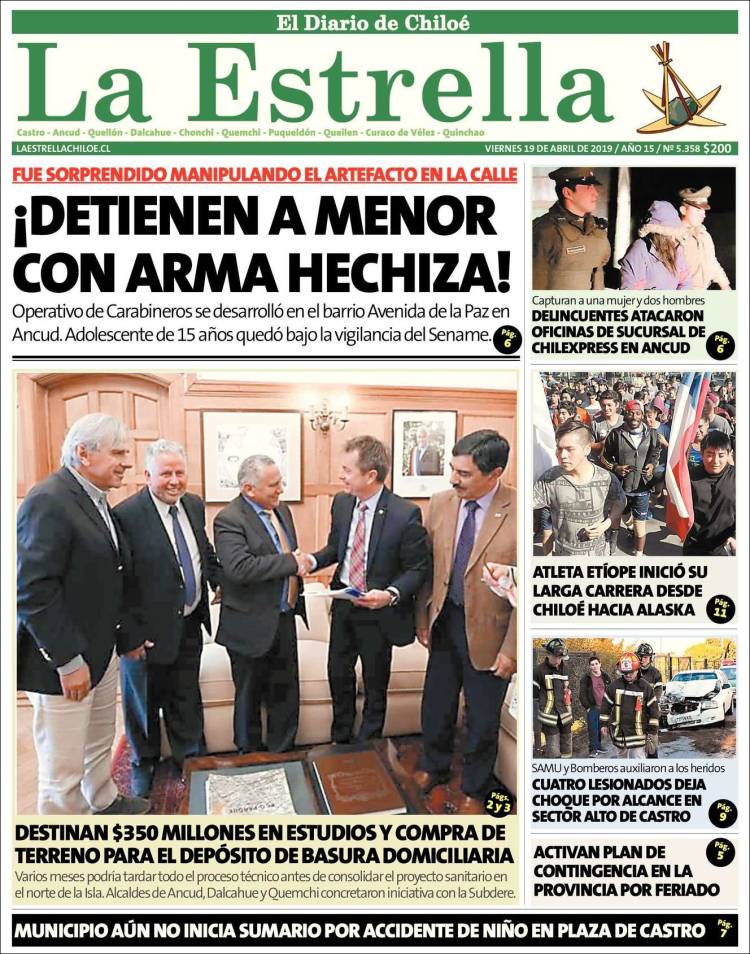 Portada de Estrella de Chiloé (Chile)