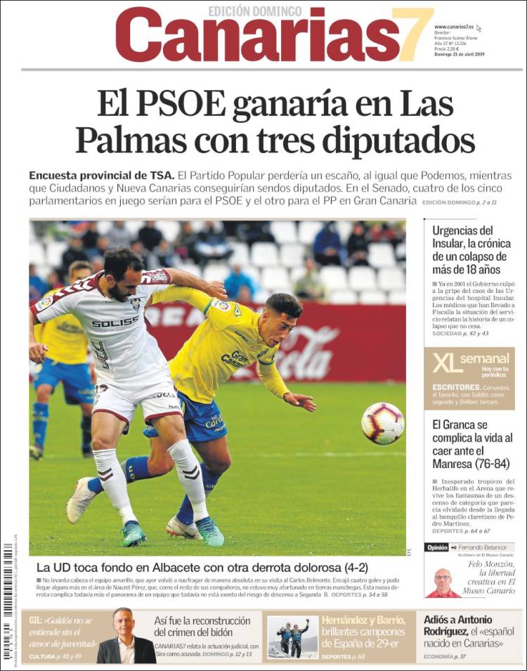 Portada de Canarias 7 - Fuerteventura (Espa&ntilde;a)