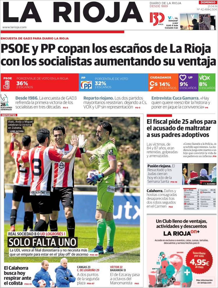 Portada de La Rioja (Espa&ntilde;a)