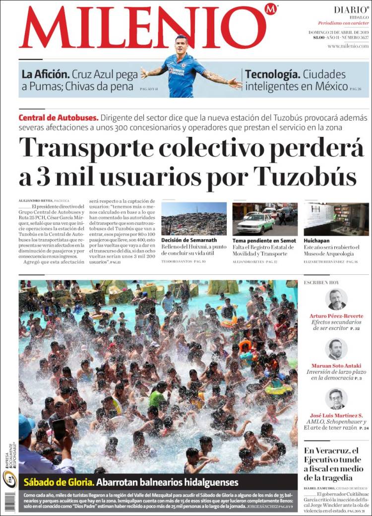 Portada de Milenio de Hidalgo (México)