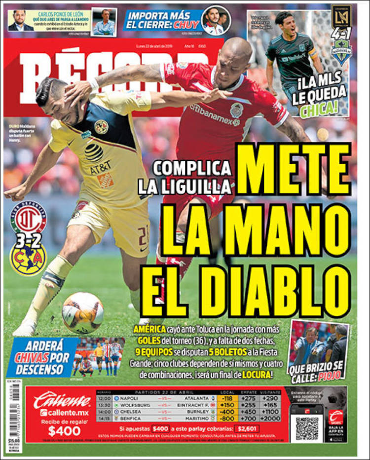 Portada de Record (Mexico)