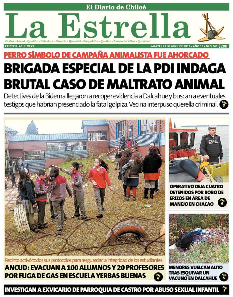 Portada de Estrella de Chiloé (Chile)