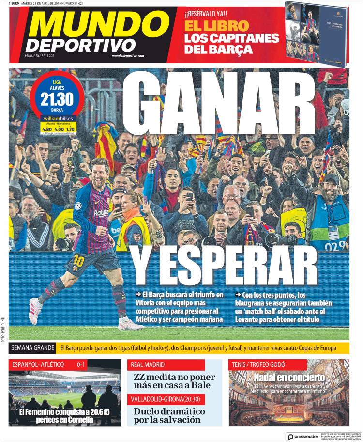 Portada de El Mundo Deportivo (Spain)