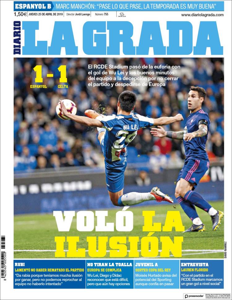 Portada de La Grada (España)