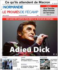 Portada de Progres de Fecamp (Francia)