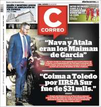 Portada de Diario Correo (Per&uacute;)