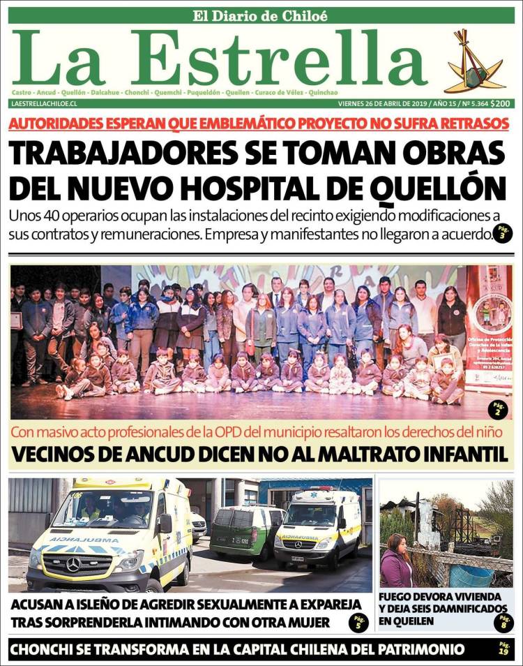 Portada de Estrella de Chiloé (Chile)