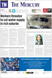 Portada de The Mercury (South Africa)