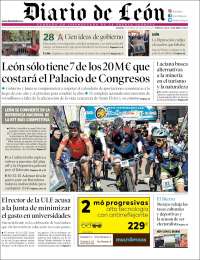 Portada de Diario de León (Spain)